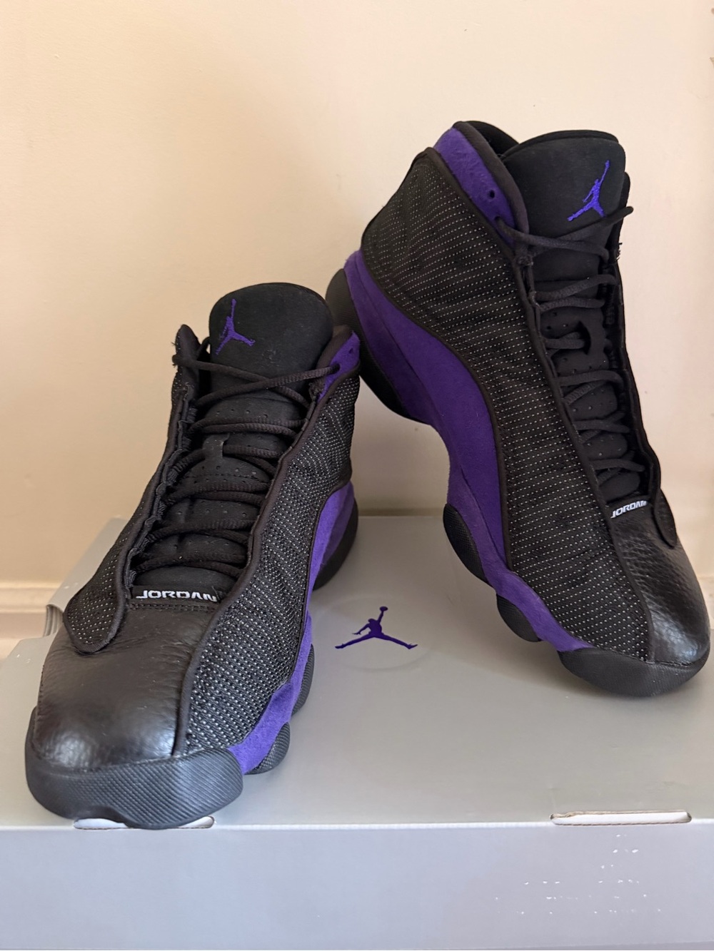 Air Jordan 13 Retro Court Purple Black – Men’s Size 9.5